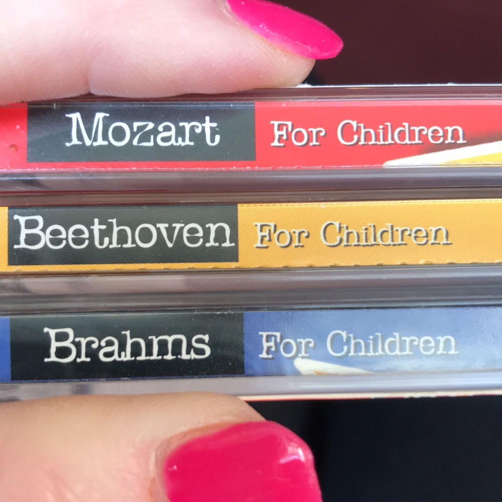 👦🏼👧🏼Mozart Brahms Beethoven For Children Cds 3 Disc Set Audio CD